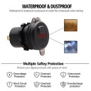12 V IP66 2,4 A СВЕТОДИОДНЫЕ ЦИФРОВАЯ ЗАРЯДНОЕ DO ТЕЛЕФОНА NIEZALEZNY АДАПТЕР  фото 8