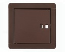 ЧИСТКА ДВЕРИ ДЫМОХОДА коричневый 14X14 PL