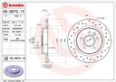 DISCOS ZAPATAS PARTE TRASERA BREMBO VOLVO V40 LIFTBACK 