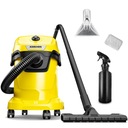 ПРОМЫШЛЕННЫЙ ПЫЛЕСОС KARCHER WD 3 ДЛЯ МОЙКИ С НАБОРОМ ВОЗДУХОДУВКИ НОВАЯ МОДЕЛЬ