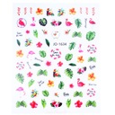 3D НАКЛЕЙКИ ДЛЯ НОГТЕЙ ЦВЕТЫ ЛИСТЬЯ ФЛАМИНГО JO-1634