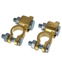 Зажим для аккумулятора +/- Латунь 50мм2 ВЛ комплект.