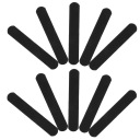 10 PIECES BLACK CONTRIBUTION CHLONNYCH DO CZAPEK Z SAMOPRZYLEPNYM BY STRAP  photo 4