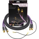 КАБЕЛЬ ДЛЯ ФОНОЗАПИСИ MELODIKA MDPH05 2RCA CINCH - 2RCA CINCH 0,5М