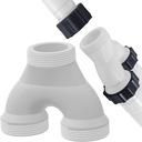 СОЕДИНИТЕЛЬ ШЛАНГА ДЛЯ БАССЕЙНА ТРОЙНИК ДЛЯ БАССЕЙНА 38 ММ С РЕЗЬБОЙ 60 ММ