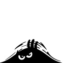 Наклейка на автомобиль с 10 см для автомобильной машины забавная машина