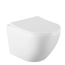 УНИТАЗ VELDMAN БЕЗ ОПРАВЫ VITO + ТОНКОЕ СИДЕНЬЕ ПРЕМИУМ