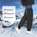 ЧЕХОЛ NA КОЛЕНИ MESKIE ЗИМНИЕ LEGGINSY WIATROODPORNE NA МОТОЦИКЛ I DO АВТОМОБИЛЯ ЭЛЕКТРИЧЕСКОГО  фото 7