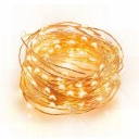 ЛАМПЫ НА АККУМУЛЯТОРАХ, ТЁПЛЫЙ БЕЛЫЙ провод, 50 светодиодов.