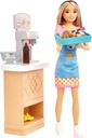Lalka Barbie Mattel Skipper Pierwsza Praca Bar z Przekąskami Zestaw HKD79 EAN (GTIN) 0194735101696