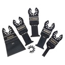 Набор пильных полотен для многофункционального инструмента Dewalt.