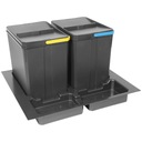 AXISPACE 60 Контейнер для мусора 2x15 л