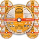 ДИСКИ ДЛЯ РЕЗКИ МЕТАЛЛА INOX STEEL 2в1 230 x 1,9 TEDIAM STRONG 10 шт.