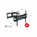 КРОНШТЕЙН ДЛЯ ЖК-ДИСПЛЕЯ ЛОНДОН 32–65 дюймов LB-400