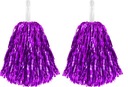 Помпоны фиолетовые CHEERLEADER CHEERLEADER 2 шт.