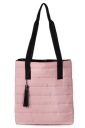 СТЕГАНАЯ ЖЕНСКАЯ СУМКА SOLOME, РОЗОВАЯ