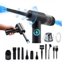 MINI ODKURZACZ RĘCZNY DO SAMOCHODU 2W1 BEZPRZEWODOWY