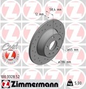 DISQUES ZIMMERMANN SPORT AUDI TT 8J 2006-2015 286MM photo 2 - milautoparts-fr.ukrlive.com