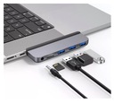 4Apple.pl Адаптер-концентратор для MacBook Pro 14 16 M1 M2 M3 3 разъема USB microSD