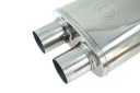 SILENCIEUX CENTRAL 63,5-57MM TURBOWORKS LT 304SS 355MMphoto 10