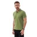 Мужская трикотажная рубашка-поло, оливковая S1374 L