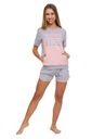Короткая женская хлопковая пижама Moraj 5500-003 M