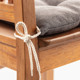 Dekoria Siedzisko na krzesło beżowy 40x40 Długość poduszki 40 cm