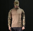 Pánska taktická vojenská košeľa s dlhým rukávom Hmotnosť (s balením) 0.1 kg