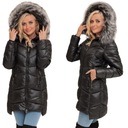 ДЛИННАЯ ЗИМНЯЯ КУРТКА ТЕПЛАЯ С КАПЮШОНОМ L