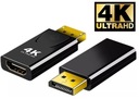 2x АДАПТЕР ПОРТ ДИСПЛЕЯ АДАПТЕР DP DISPLAYPORT НА HDMI 4K — 2 шт.