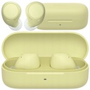 БЕЗДРОТОВІ НАВУШНИКИ SONY BLUETOOTH ЖОВТИЙ МІКРОФОН ЗРУЧНІ