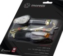 ПОВОРОТНИКИ УНИВЕРСАЛЬНЫЕ MRT-008, LED (14 DIOD) ЦВЕТ КАРБОН (E- MARK)  фото 6