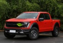 ZOLTY/BIALY DWUKOLOROWE РЕШІТКИ ХОДОВІ ВОГНІ ДХВ DO ФАР FORD F150 RAPTOR 2021-2023  (17465604162) фото min 10