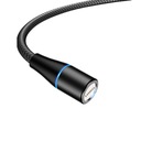 МАГНИТНЫЙ КАБЕЛЬ ДЛИНОЙ 1М, ТОЛЬКО 7-контактный КАБЕЛЬ БЫСТРОЙ ЗАРЯДКИ 5А