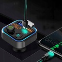 BLUETOOTH AUDIO TRANSMITTER FM MP3 BT RÝCHLONABÍJAČKA 3X USB QC 3.0 RGB Kód výrobcu M99205561