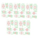 Ленточные этикетки Наклейки для занятий гольфом, носимые