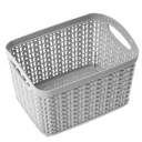 КОРЗИНА КОНТЕЙНЕР ДЛЯ КОРЗИНЫ 1,5 Л СЕРАЯ КОРЗИНКА ДЛЯ КОРЗИНЫ