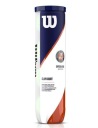 Теннисные мячи WILSON ROLAND GARROS CLAY 4 шт.