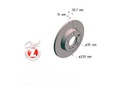 DISC BRAKE VW GOLF III VR6 94-97 REAR 