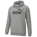 Puma Bluza Ess Big Logo 586686 Szary Regular Fit Rozmiar L
