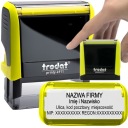 TRODAT STAMP 4911 ДЛЯ 4-СТРООЧНОГО ДИЗАЙНА КОРПОРАТИВНОГО ЛИЧНОГО ОФИСА + ЛАСТИК