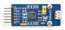 USB-UART преобразователь CP2102 microUSB Waveshare 11325