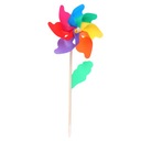 МЕЛЬНИЦА САДОВАЯ МЕЛЬНИЦА НА ПАЛОЧКЕ ЦВЕТОК 55СМ