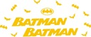 Наклейки на велосипед BATMAN Bats 160-3B ЦВЕТА