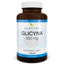 Glycín 800mg L-glycín Aminokyselina - 100 kapsúl Objem 100 ml