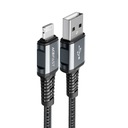 USB-КАБЕЛЬ ACEFAST MFI — МОЛНИЯ 1,2 М, 2,4 А СЕРЫЙ