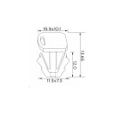 ЗАЖИМИ MONTAZOWE VW 10 ШТ EINPARTS  фото 6