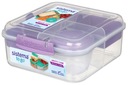 SISTEMA LUNCHBOX BENTO BOX КОНТЕЙНЕР 1250 МЛ С ОТДЕЛЕНИЯМИ ДЛЯ СОУСА