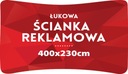 Ścianka Reklamowa Łukowa 400x230 Nadruk Projekt