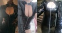 Сексуальный НАРЯД, женское мини-кожаное платье, черный костюм, маскировка L
